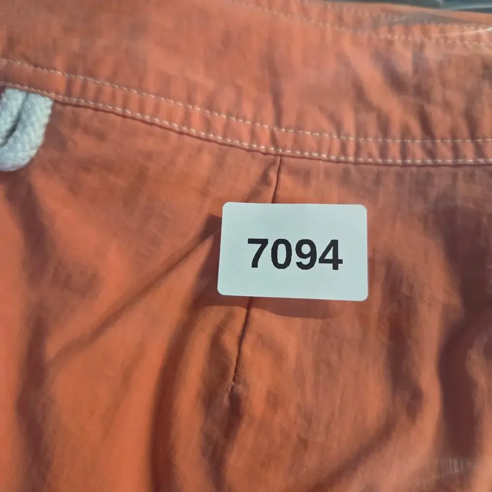 J.Crew Mens 31 Peach color Board Shorts with Drawstring and Pocket
